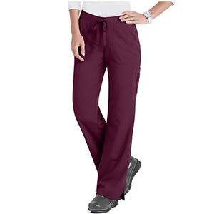 Greys anatomy wine scrub bottoms